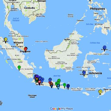Peta Lokasi (Google Map) Perkuliahan Karyawan Nomor